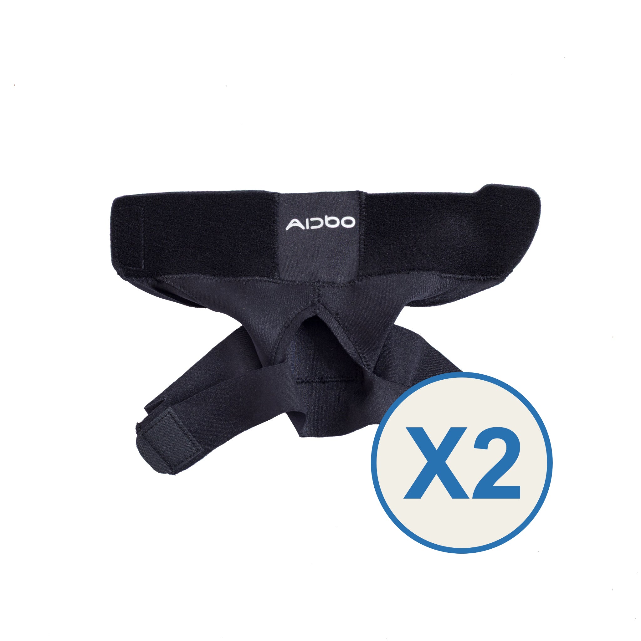 AirSkin 涼感裸肌綁帶護踝 2入組